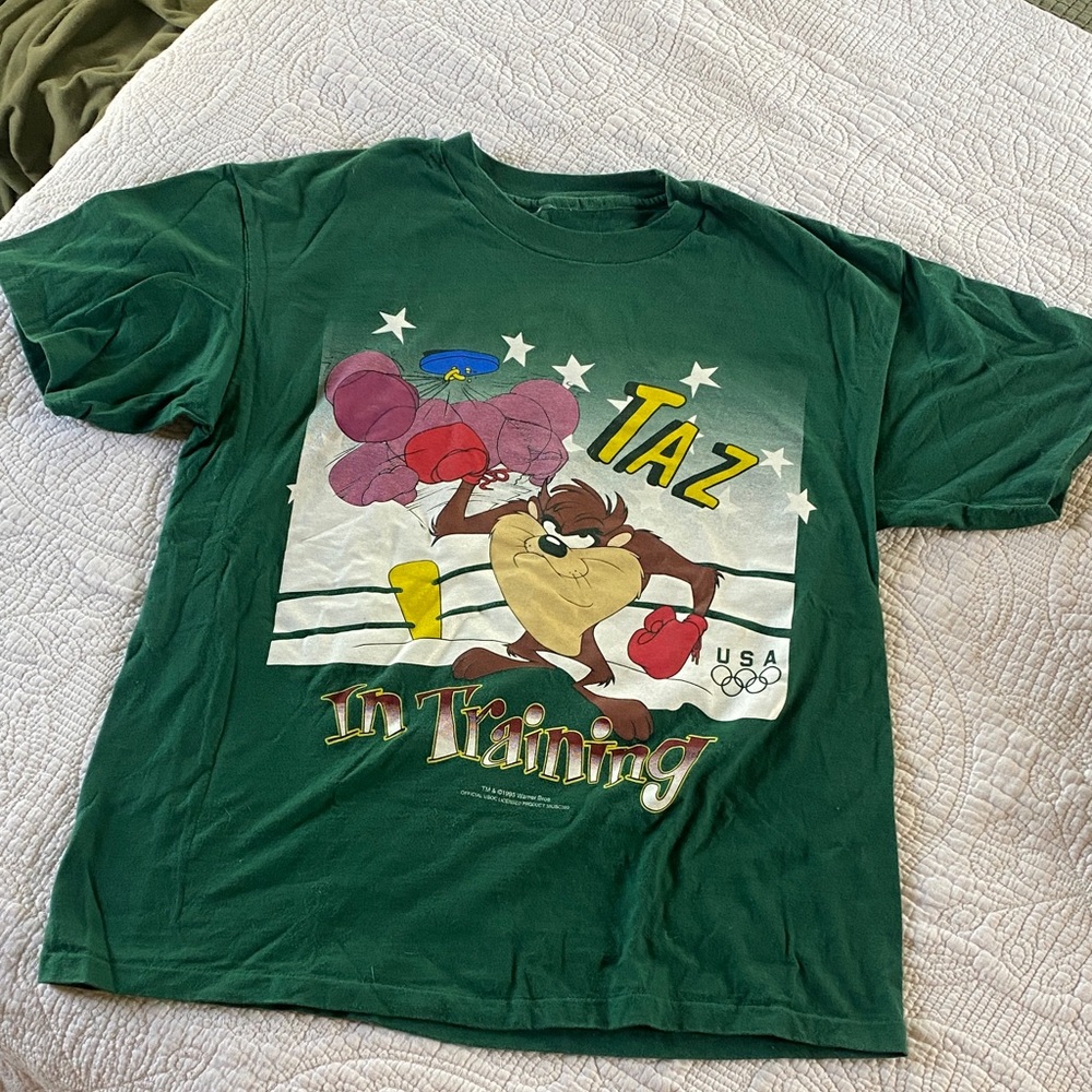 Vintage Taz US Olympic T-Shirt 1995